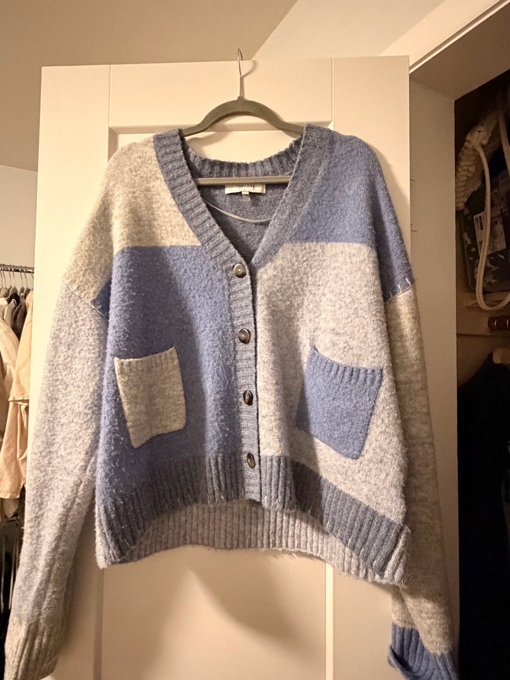 John & Jenn Oakley Vintage Patchwork cardigan